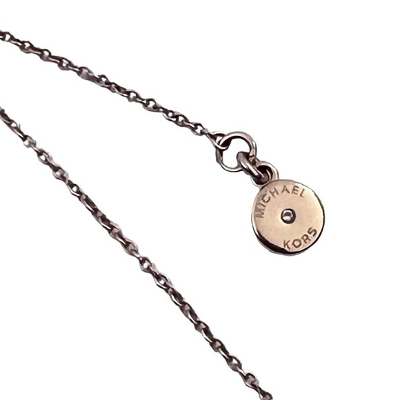 MICHAEL KORS Padlock pendant necklace Rose Gold tone - Picture 5 of 5